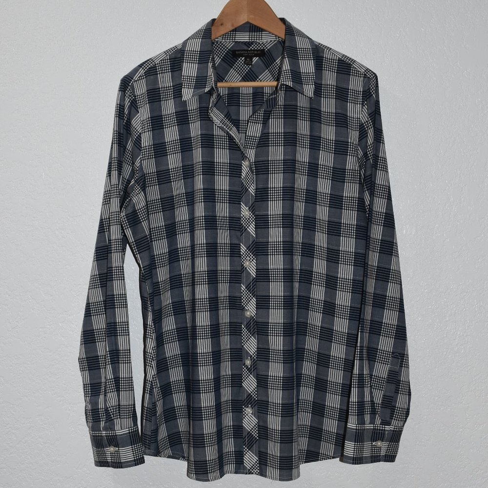 Banana Republic‎ Men's Soft Wash Button Up XL
